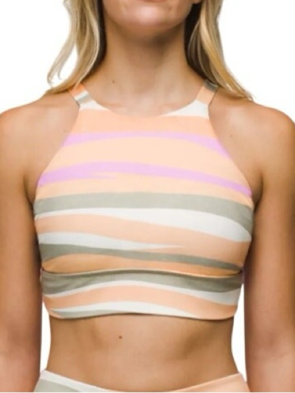 Prana Seconds Striped Women's Swim top